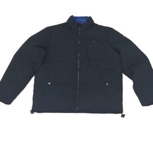 Tommy Hilfiger Puffer Jacket Full Zip Quilted Puff Down Sports Ski Snow Coat Med